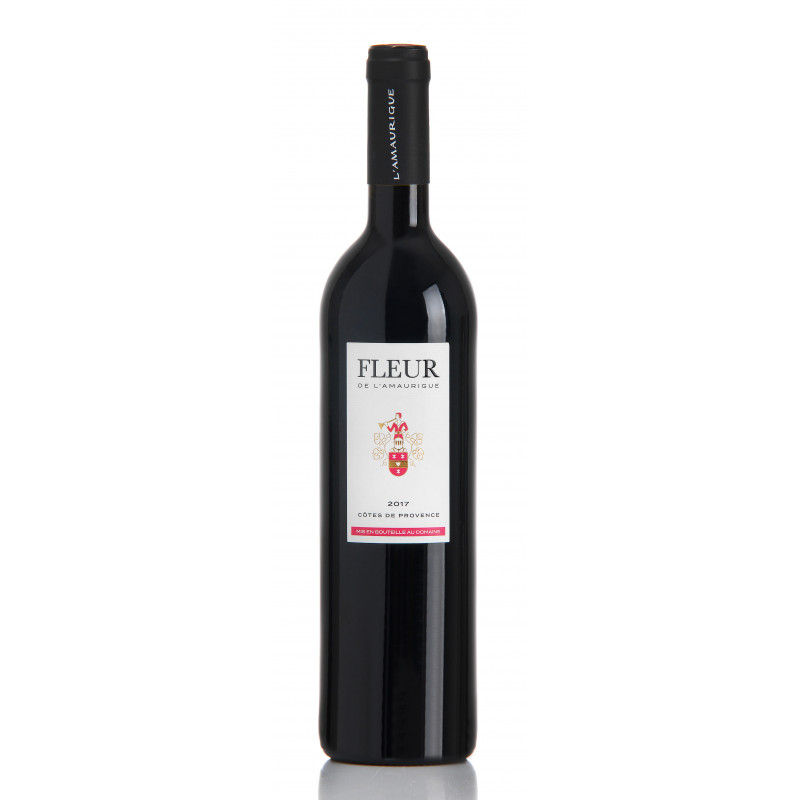 Vin Rouge - Côtes de Provence - Domaine de l'Amaurigue - Fleur de l'Amaurigue - Rouge 2019