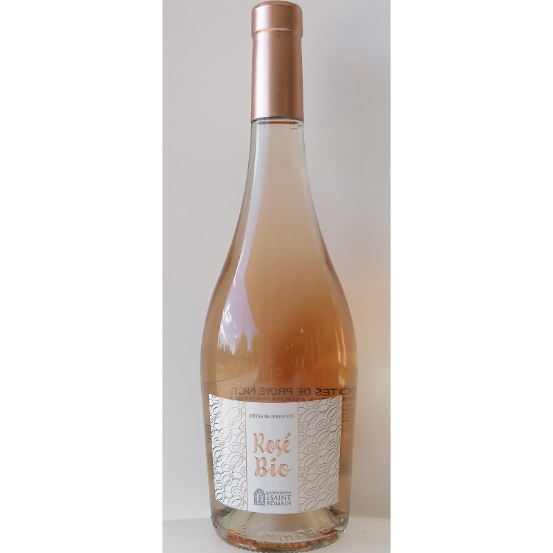 Vin Rosé - Côtes de Provence - Les Vignerons de Saint Romain - Bio - Rosé 2021