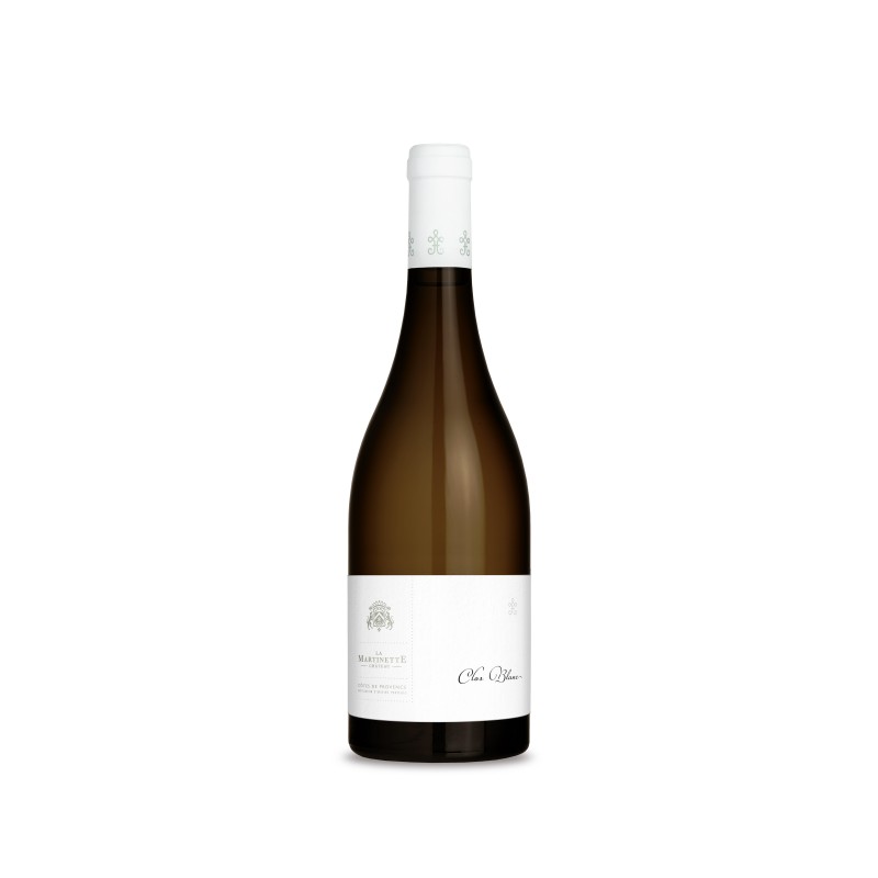 Vin Blanc - Côtes de Provence - Château la Martinette - Le Clos Blanc - Blanc 2023
