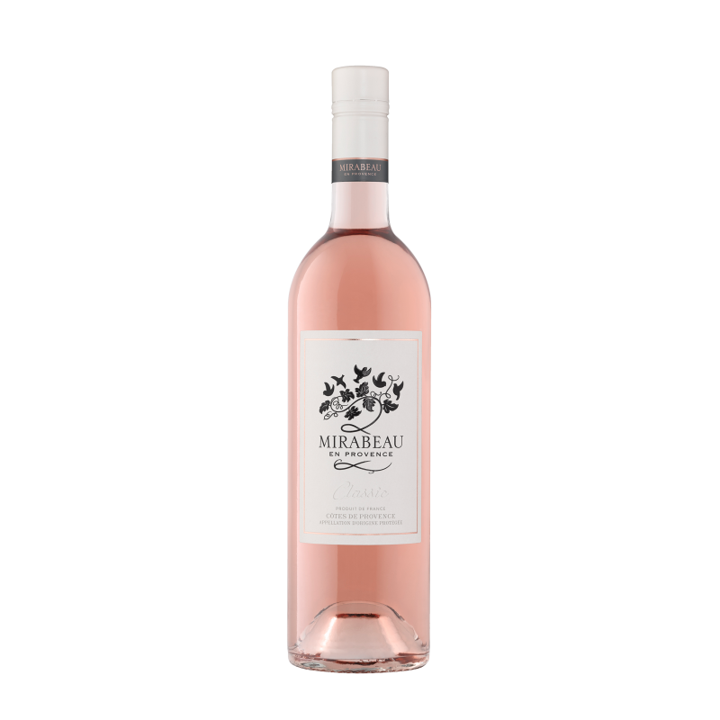 Vin Rosé - Côtes de Provence - Mirabeau - Classic - Rosé 2025