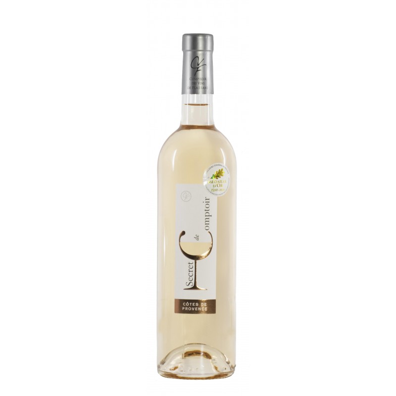 Vin Rosé - Côtes de Provence - Les Vignerons des vins de Flassans - Secret de comptoir - Rosé 2022