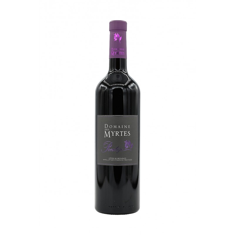 Vin Rouge - Côtes de Provence - Domaine des Myrtes - Prestige - Rouge 2022
