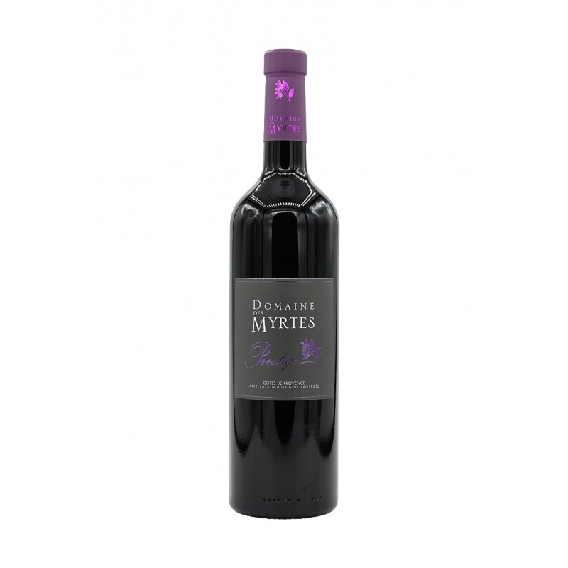 Vin Rouge - Côtes de Provence - Domaine des Myrtes - Prestige - Rouge 2025