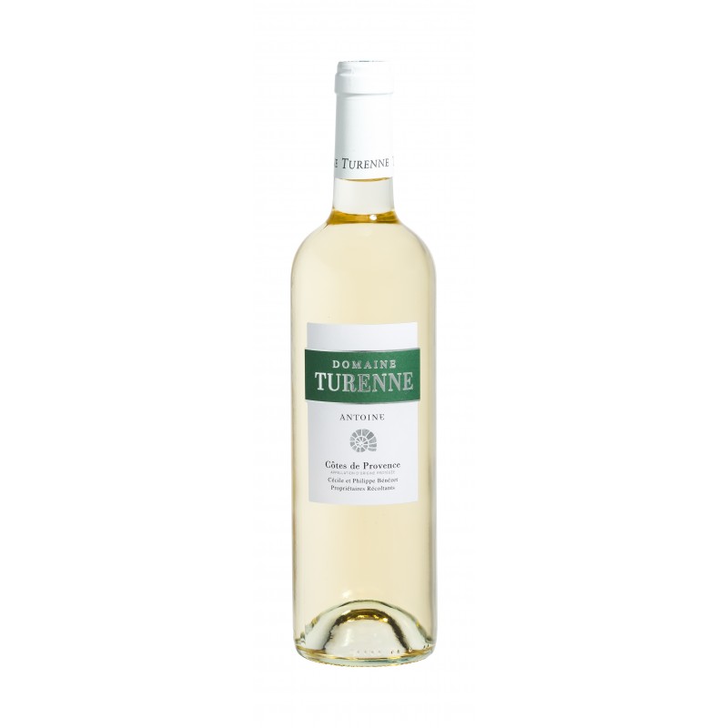 Vin Blanc - Côtes de Provence - Domaine Turenne - Antoine - Blanc 2023