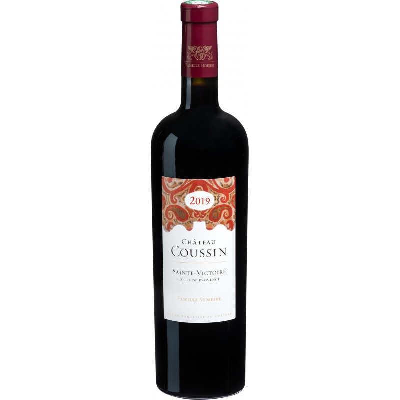 Vin Rouge - Côtes de Provence - Château Coussin - Sainte Victoire - Rouge 2021