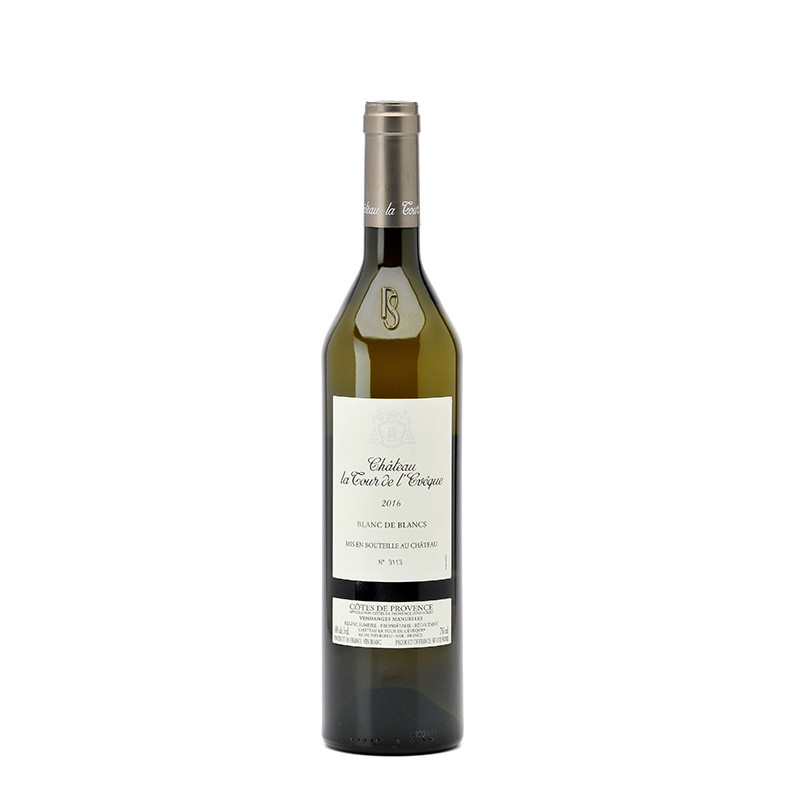 Vin Blanc - Côtes de Provence - Château La Tour de l'Evèque - Blanc de blancs - Blanc 2025