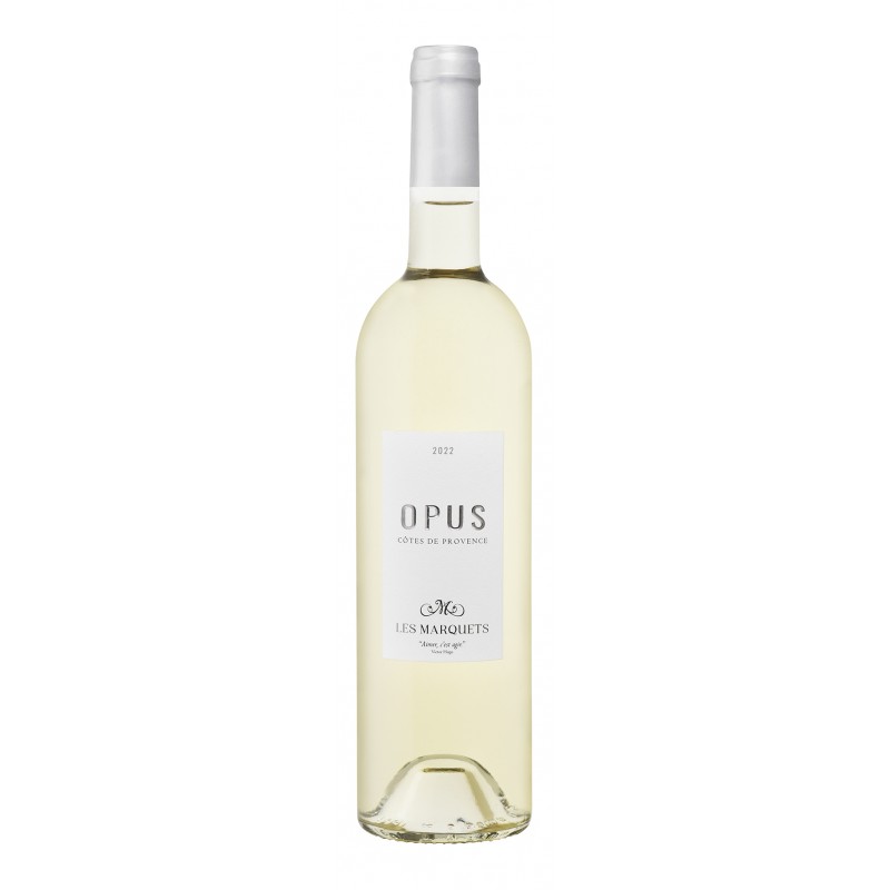 Vin Blanc - Côtes de Provence - Les Vignerons du Plan de la Tour - Opus des Marquets - Blanc 2023