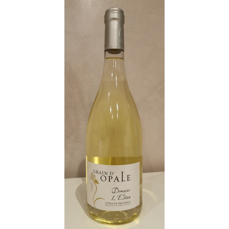 Vin Blanc - Côtes de Provence - Domaine de l'Estan - Grain d'Opale - Blanc 2025