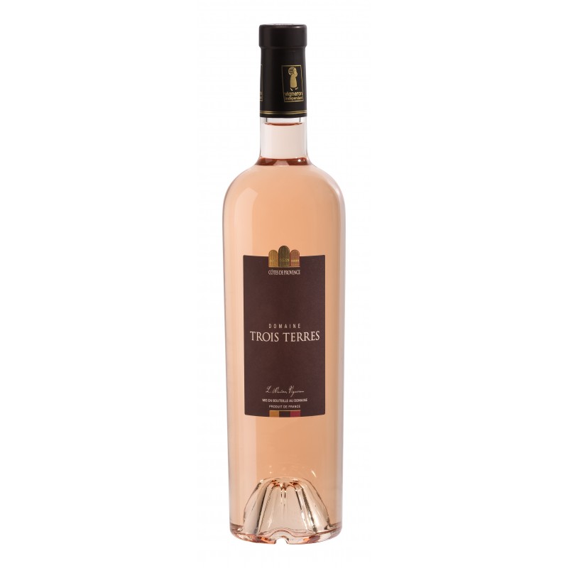 Vin Rosé - Côtes de Provence - Domaine des Trois Terres - Tradition - Rosé 2023
