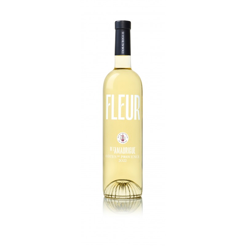 Vin Blanc - Côtes de Provence - Domaine de l'Amaurigue - Fleur de l'Amaurigue - Blanc 2023