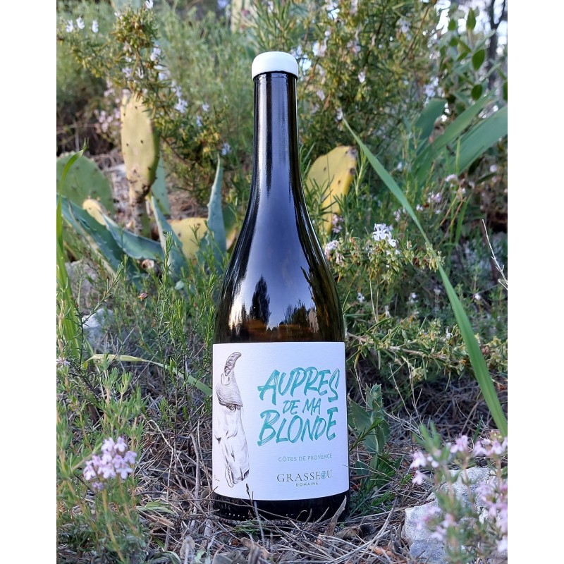Vin Blanc - Côtes de Provence - Domaine Grasseou - Auprés de ma Blonde - Blanc 2024