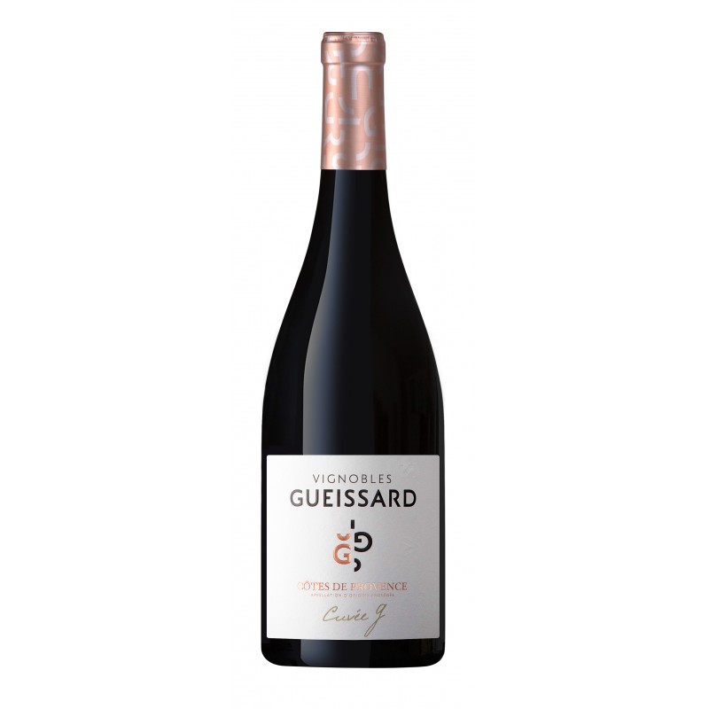 Vin Rouge - Côtes de Provence - Vignobles Gueissard - Cuvée G - Rouge 2022