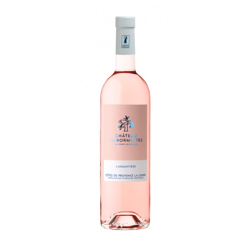 Vin Rosé - Côtes de Provence - Château des Bormettes - L'argentière - Rosé 2025