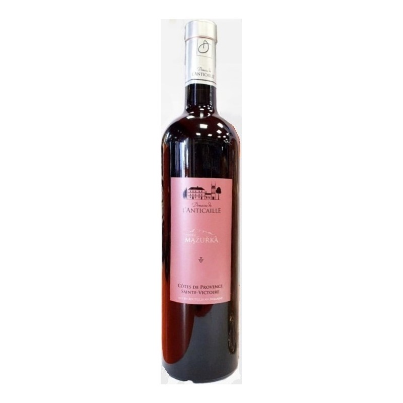 Vin Rouge - Côtes de Provence - Domaine de l'Anticaille - Mazurka - Rouge 2022