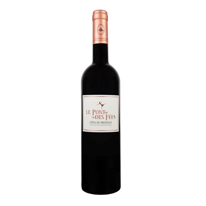 Vin Rouge - Côtes de Provence - Les Vignerons de Grimaud - Pont des Fées - Rouge 2023