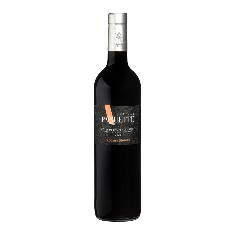 Vin Rouge - Côtes de Provence - Château Paquette - Roches noires - Rouge 2023