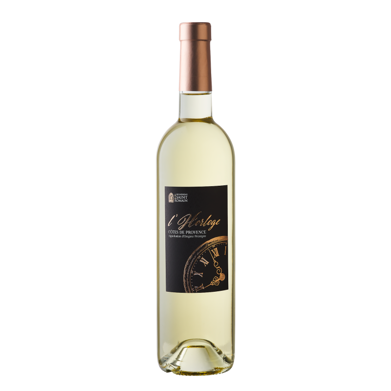 Vin Blanc - Côtes de Provence - Les Vignerons de Saint Romain - L'horloge - Blanc 2024