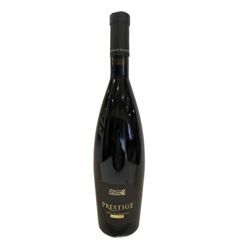 Vin Rouge - Côtes de Provence - Les Vignerons de la cave de Pierrefeu - Prestige - Rouge 2024