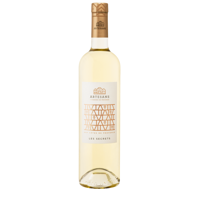 Vin Blanc - Côtes de Provence - Comptoir des vins de Flassans - Les Secrets - Blanc 2024