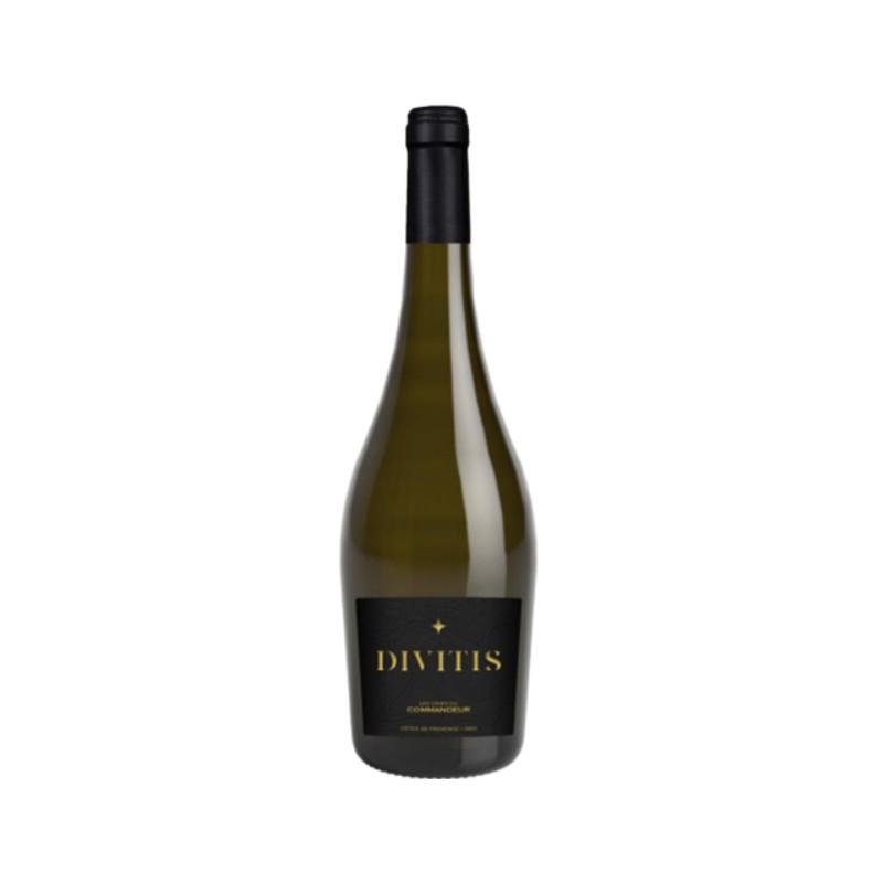 Vin Blanc - Côtes de Provence - Caves du Commandeur - Divitis - Blanc 2024