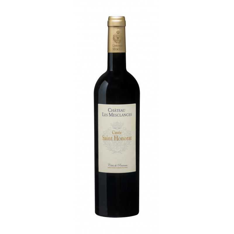 Vin Rouge - Côtes de Provence - Château Les Mesclances - Saint Honorat - Rouge 2017