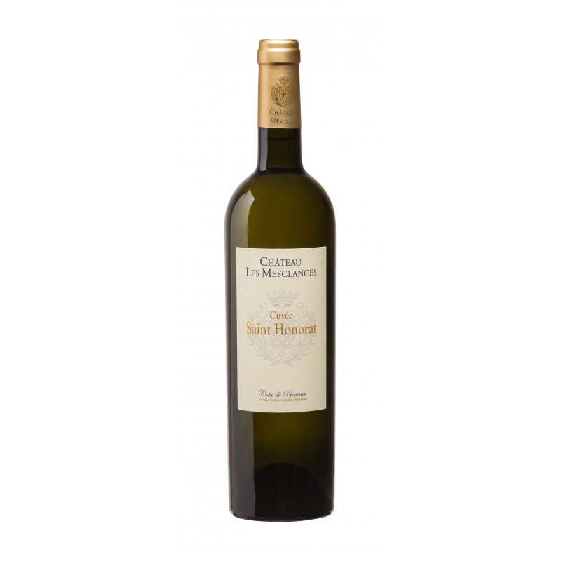 Vin Blanc - Côtes de Provence - Château Les Mesclances - Saint Honorat - Blanc 2022