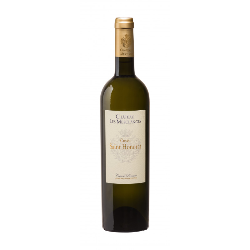 Vin Blanc - Côtes de Provence - Château Les Mesclances - Saint Honorat - Blanc 2023