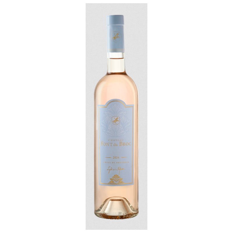 Vin Rosé - Côtes de Provence - Château la Font du Broc - Rosé 2025