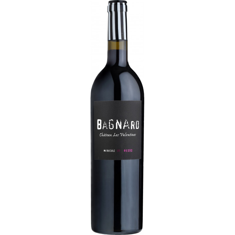 Vin Rouge - Côtes de Provence - Château les Valentines - Bagnard - Rouge 2020