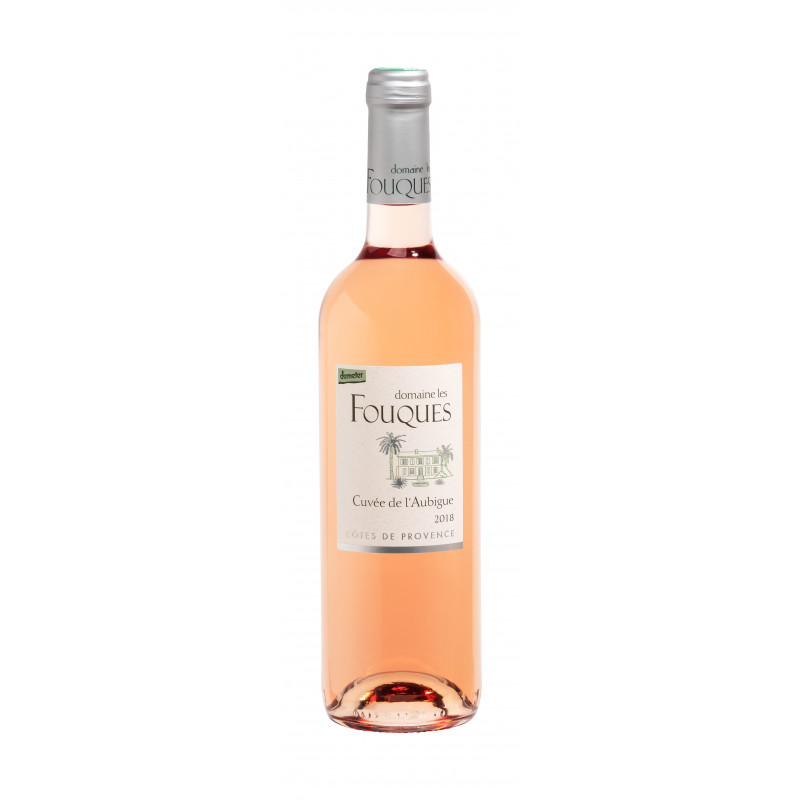 Vin Rosé - Côtes de Provence - Domaine les Fouques - Aubigue - Rose 2023