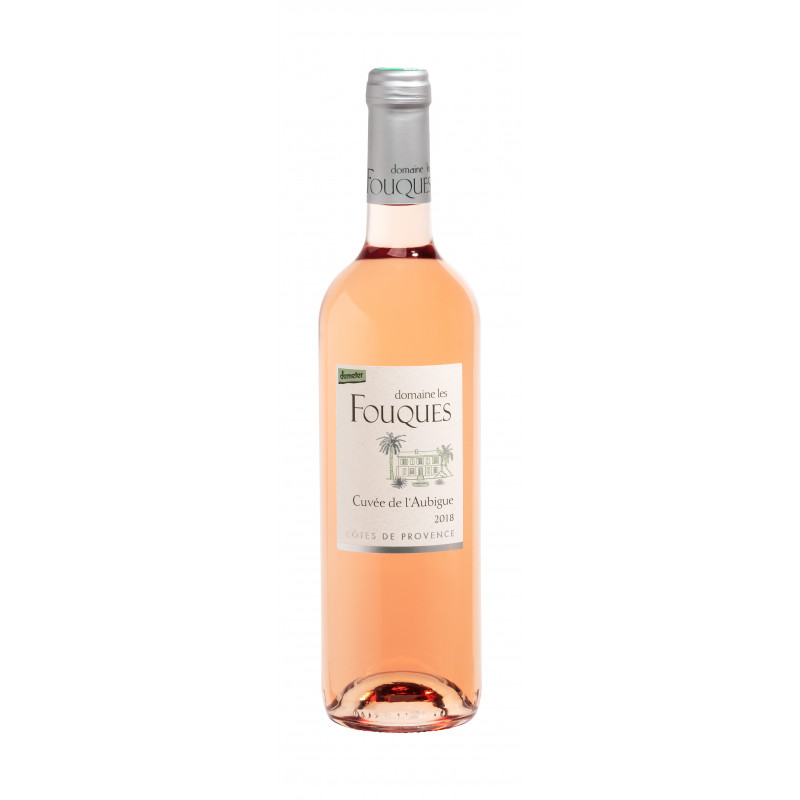 Vin Rosé - Côtes de Provence - Domaine les Fouques - Aubigue - Rose 2025