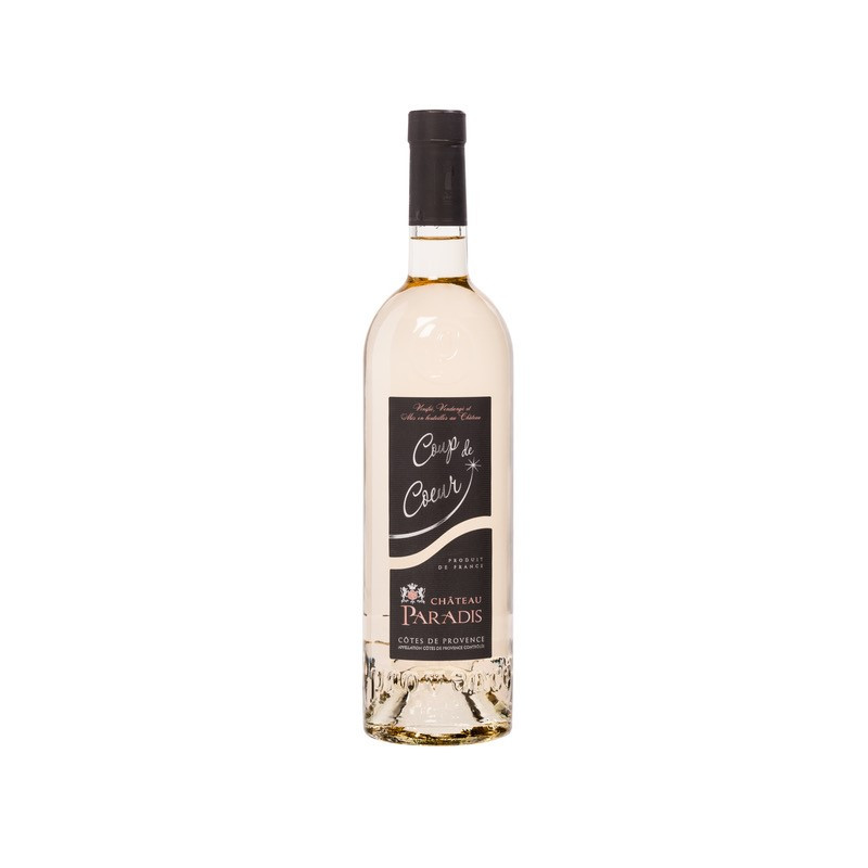 Vin Blanc - Côtes de Provence - Château Paradis - Coup de Coeur - Blanc 2024