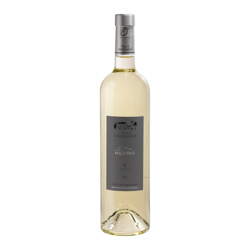 Vin Blanc - Côtes de Provence - Domaine de l'Anticaille - Mazurka - Blanc 2023