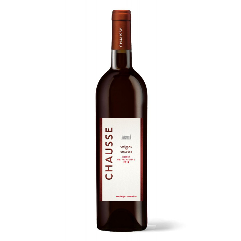 Vin Rouge - Côtes de Provence - Château de Chausse - Rouge 2018