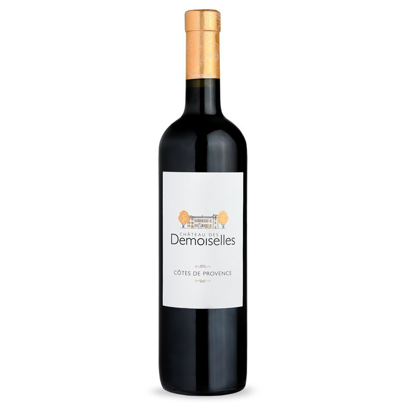 Vin Rouge - Côtes de Provence - Château des Demoiselles - Château - Rouge 2023