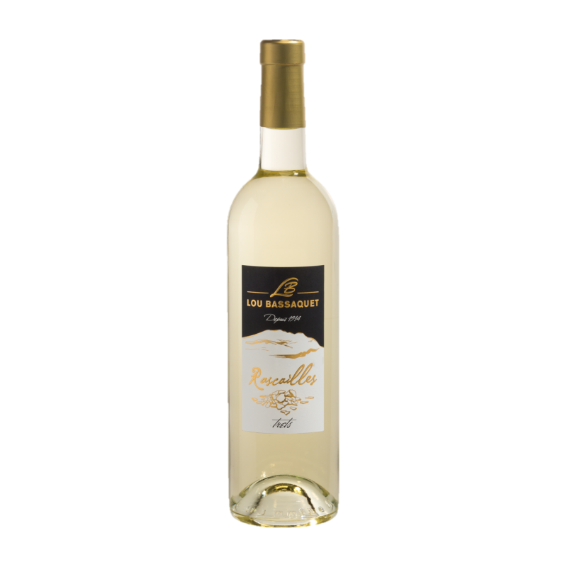 Vin Blanc - Côtes de Provence - Le Cellier Lou Bassaquet - Rascailles - Blanc 2023