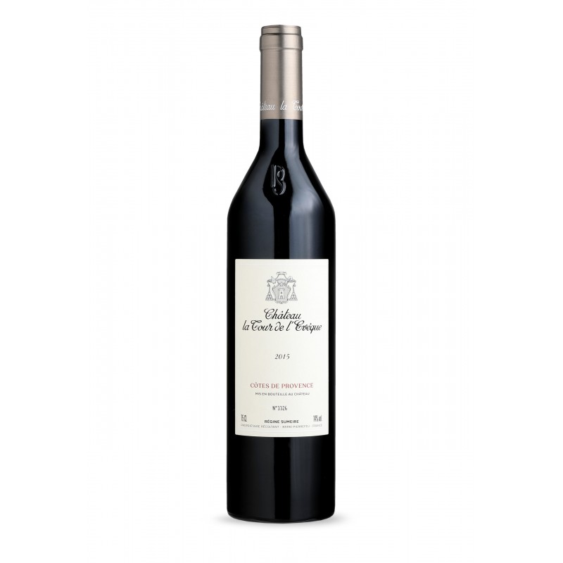 Vin Rouge - Côtes de Provence - Château La Tour de l'Evèque - Rouge 2018