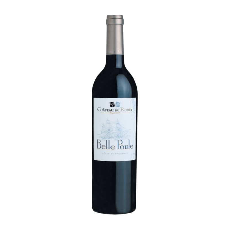 Vin Rouge - Côtes de Provence - Château du Rouet - Belle Poule - Rouge 2022