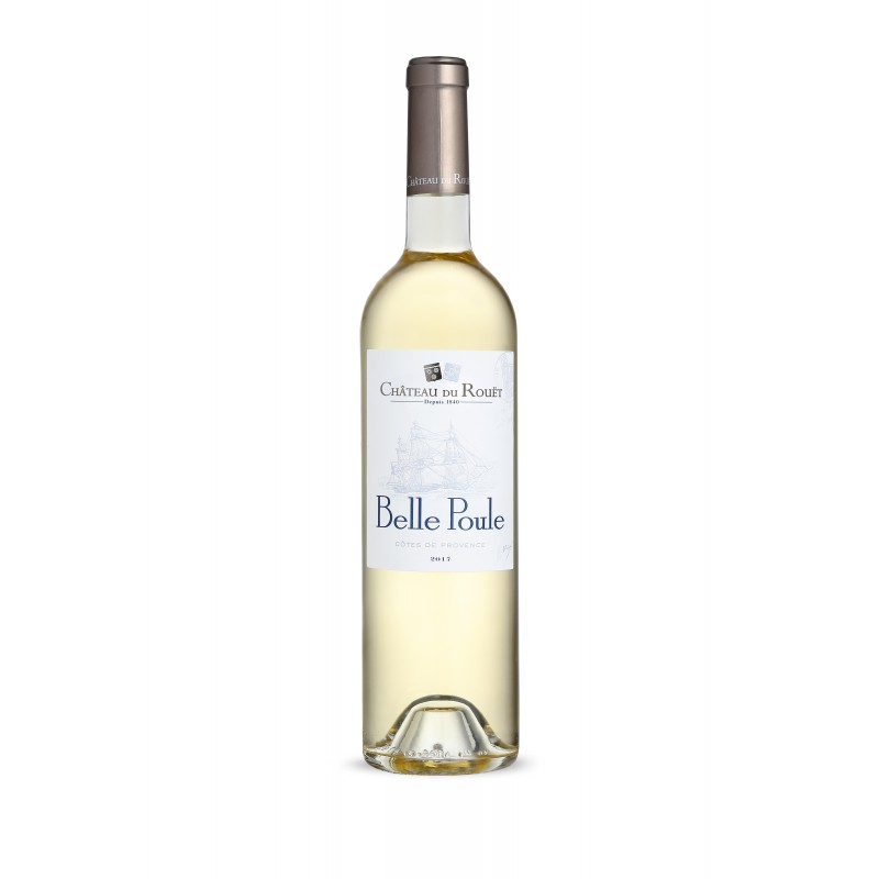 Vin Blanc - Côtes de Provence - Château du Rouet - Belle Poule - Blanc 2025