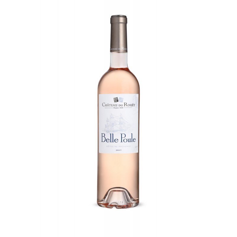 Vin Rosé - Côtes de Provence - Château du Rouet - Belle Poule - Rosé 2025