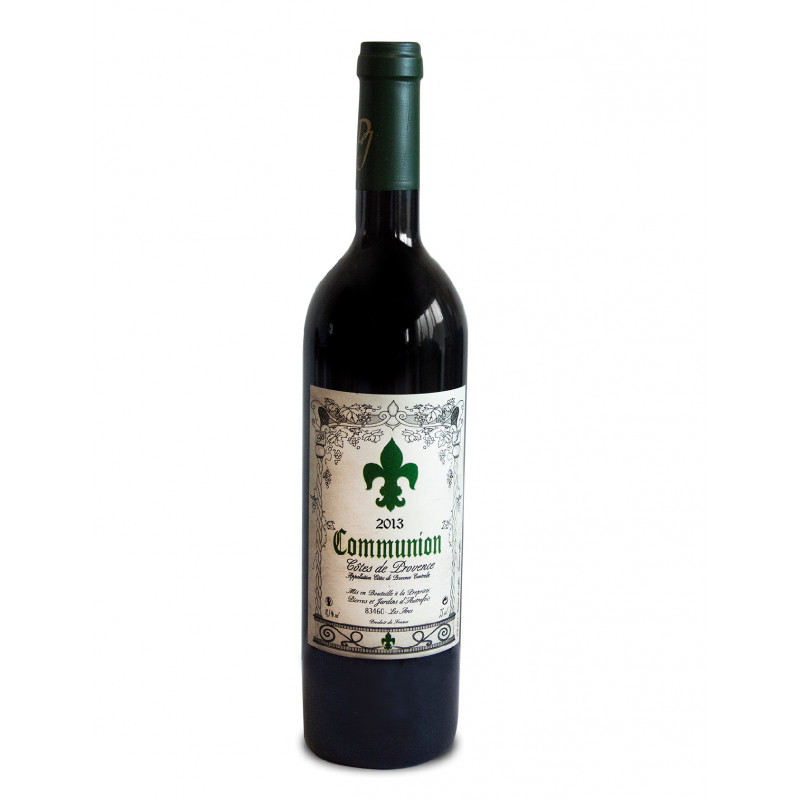 Vin Rouge - Côtes de Provence - Domaine de Communion - Rouge 2015