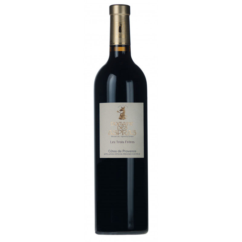Vin Rouge - Côtes de Provence - Domaine des Aspras - Trois Frères - Rouge 2023