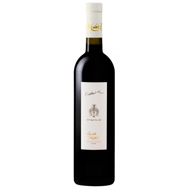 Vin Rouge - Côtes de Provence - Vignobles Kennel - L'instant K - Rouge 2021