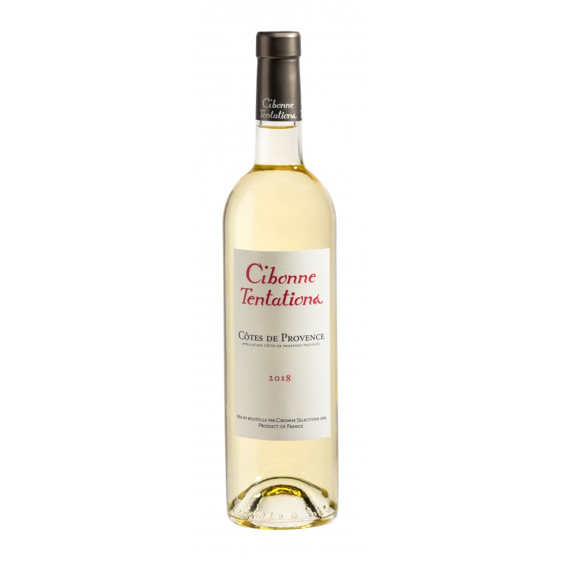 Vin Blanc - Côtes de Provence - Cibonne Selection - Tentation - Blanc 2025