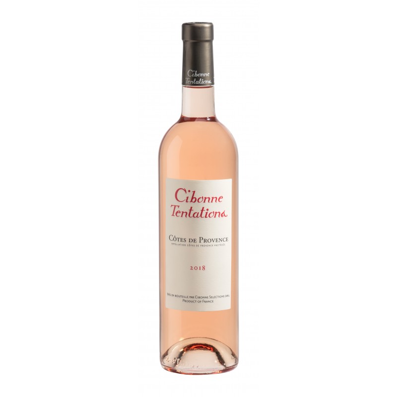 Vin Rosé - Côtes de Provence - Cibonne Selection - Tentation - Rosé 2023